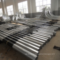 Hot dip galvanized 30kv-440kv customized electrical steel electric pole for power transmission